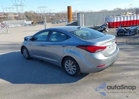 2014 Hyundai Elantra Se z USA, uszkodzony, nr VIN KMHDH4AE6EU156258